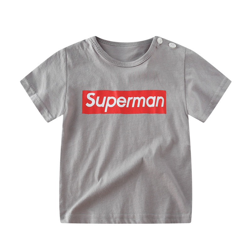 Female Baby Short-sleeved Cotton Summer
