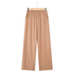 Long Sleeve Shirt Loose Wide Leg Pants Casual Two-piece Suit