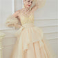 Women's Temperament Fashion Slim Puffy Dress