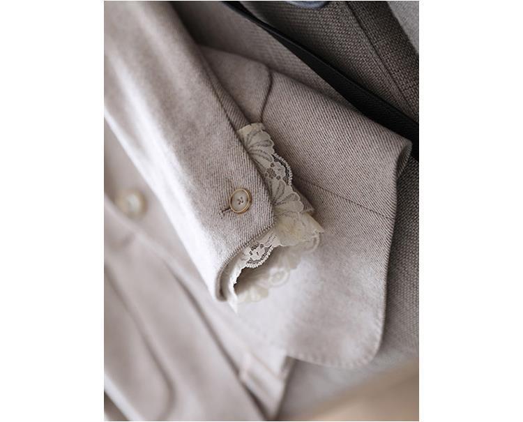 New Autumn Slim-fit Waist-cut One-button Suit