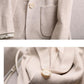 New Autumn Slim-fit Waist-cut One-button Suit