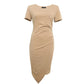 Women's Cotton Solid Color Casual Dress
