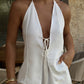 Fashion Personality Women's Halter Two-piece Set