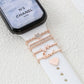 Strap DIY Decorative Buckle Silicone Watch Accessories