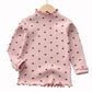Chemise à manches longues printemps et automne Chemise à manches longues pour enfants Love