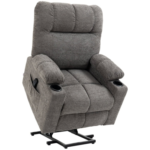 HOMCOM Electric Riser And Recliner Chair For Elderly, Power Lift Recliner Chair With Remote Control
