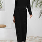 Autumn And Winter New Knitted Jacquard Long Comfort And Casual Loose Outfit