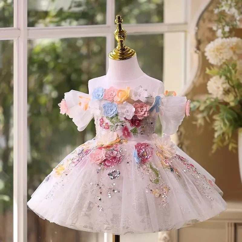 High Sense Niche Mori Style Floral Dress