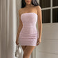 Tight-fitting Waist And Hip Dress