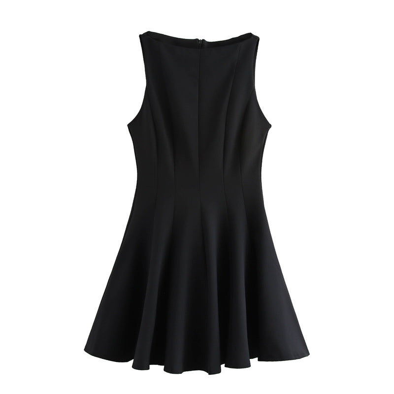 Fashionable Sexy And Elegant Sleeveless Maxi Dress