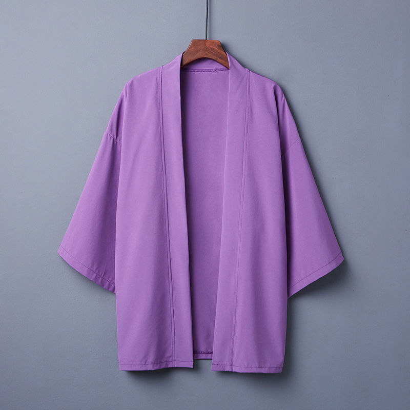 Solid Color Cardigan Summer Shirt For Air Conditioning Room Sun Protection Clothing Tide