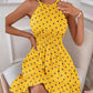 selling Floral-print Strap Casual Dress