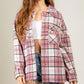 Women's Lapel Long Sleeve Brushed Wool Jacket