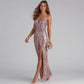 Women's Fashion Personality Sequin Sling Dress