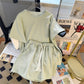 Women's Summer Short-sleeve Pants Set