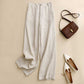Women's High-end Cotton And Linen Wide-leg Pants
