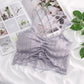 Drawstring Lace Wrap Chest Strapless Vest