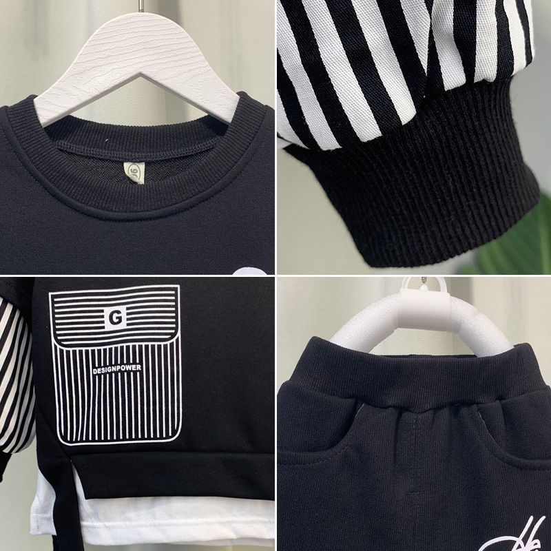 Children's Fashion Sweater Pants Suit