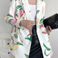 Women's Autumn Fresh Fruit Printed Small Suit