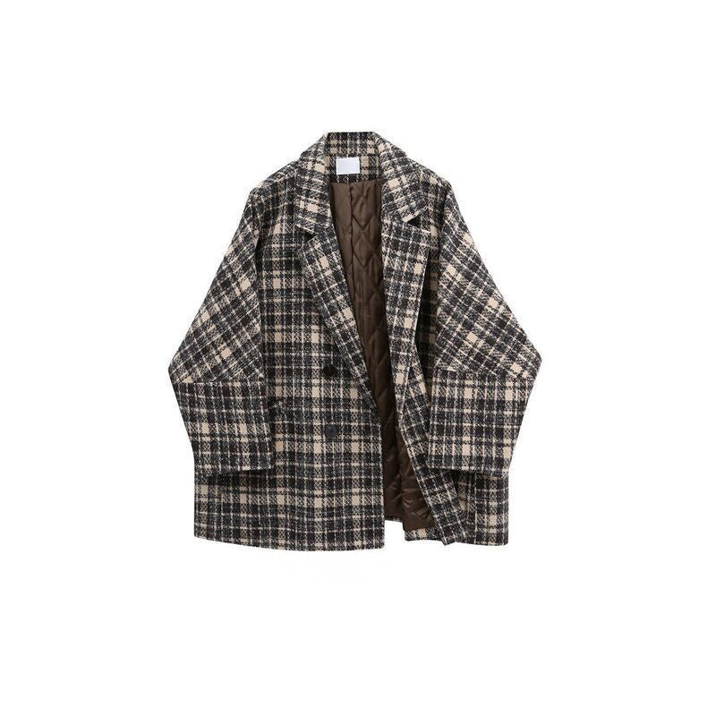 Women's Long Slouchy Woolen Coat