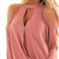 Women's Strapless Halterneck Button Long-sleeved
