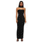 Elegant Beaded Bodycon Tube Dress For Women