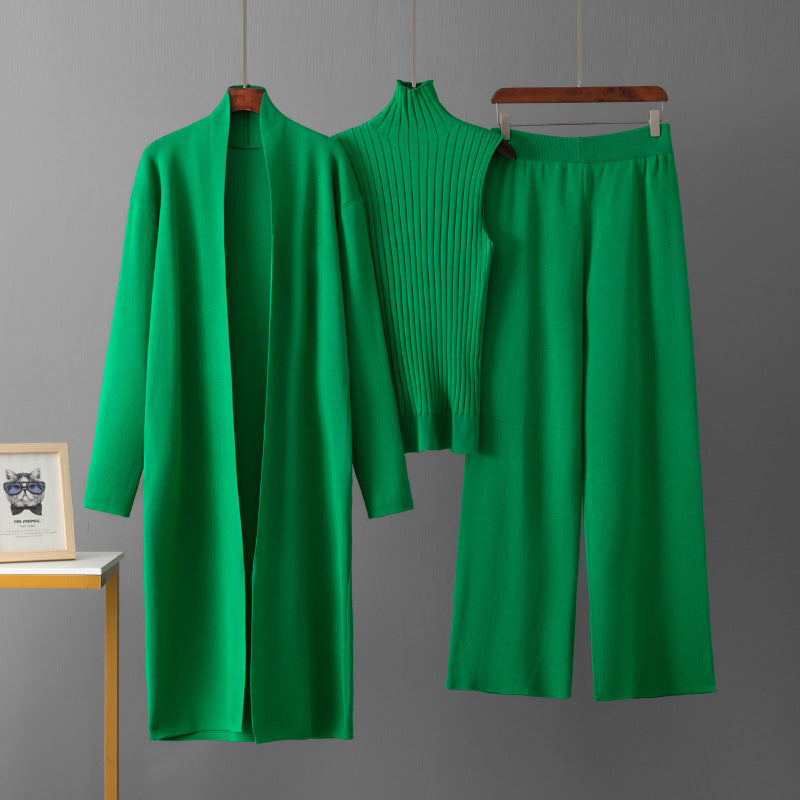 European And American Style Exotic Solid Color Casual Suit Women