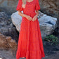 Puff Sleeve Floral Casual Summer Dress