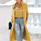 New Cardigan Trench Coat Knitted Loose Sweater Vest Suit