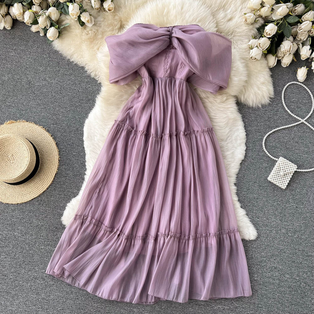 Women's Elegant Off Shoulder Strapless Dress