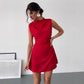 Summer Satin Dress For Women With A Sophisticated High-end Vibe