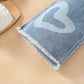 Sleeveless Vest Top Love Wide-leg Jeans