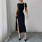Women's Slim-fit Short-sleeve Dress
