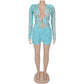 Fashion Women's Hollowed-out Two-piece Set