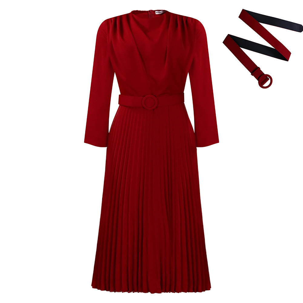 OL Solid Color African Plus Size Dress