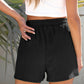 Summer Drawstring Shorts With Pockets Casual Sports Pants Womens Clothing