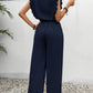 Elegant Exclusive Lace Trim Short Pants Set