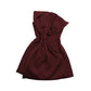 Fashionable Asymmetric Tube Top Dress Women