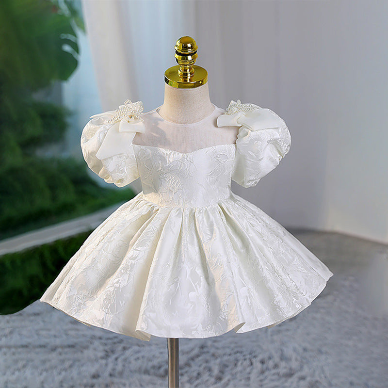 Princess Girl Birthday Party Pettiskirt Performance Dress