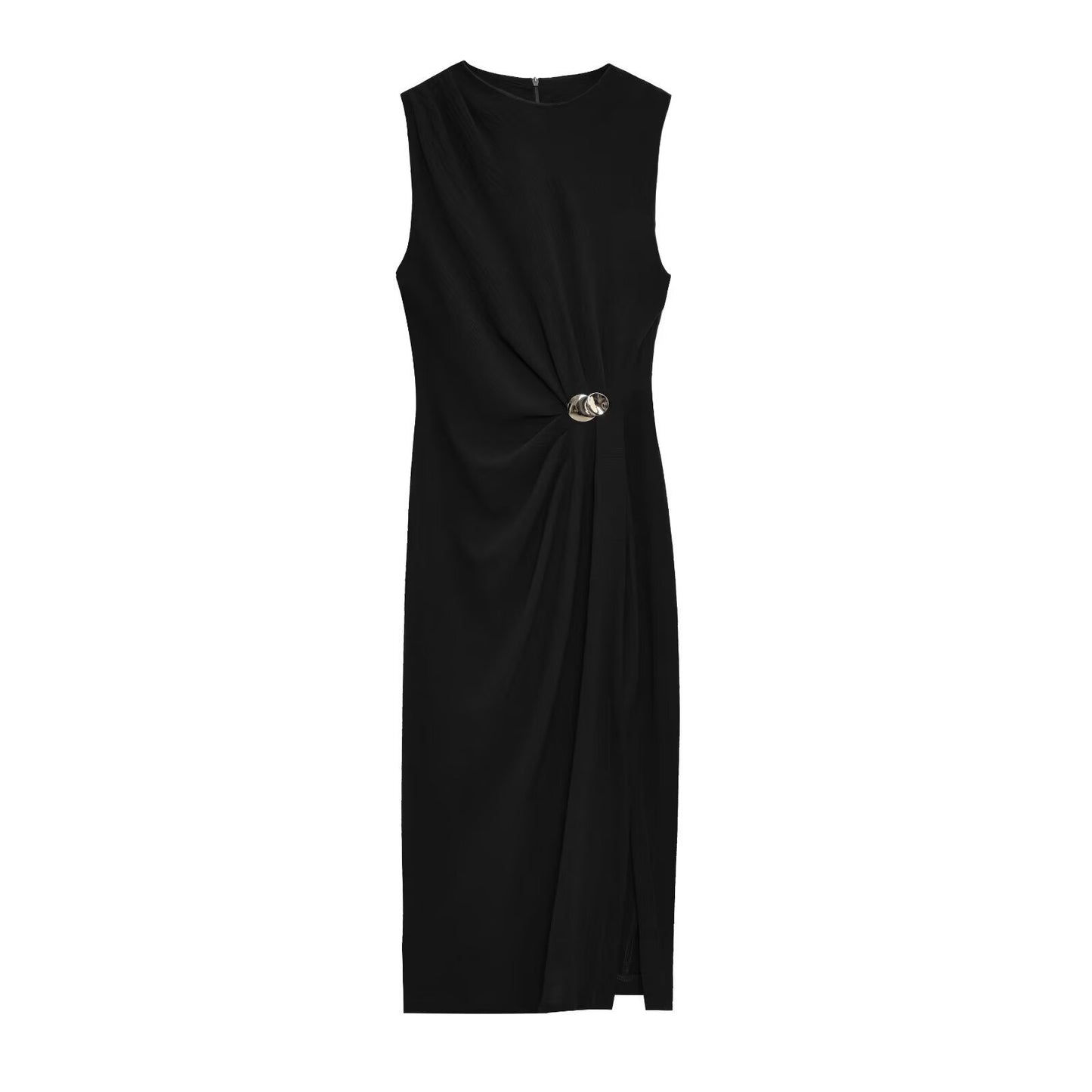 European And American Style French Minority Pleated Dress Women