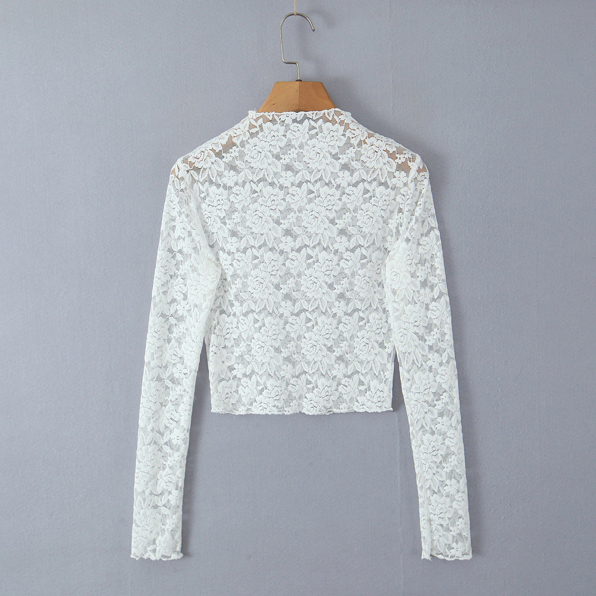 Women's American-style Turtleneck Long-sleeved Top T-shirt