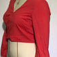 Fashion Bow Strapless Shirt