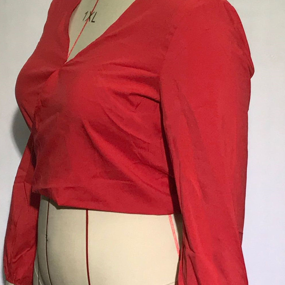 Fashion Bow Strapless Shirt