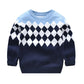 Trendy Children's Sweater Double Layer Thickening