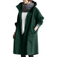 Women's Medium And Long Style Small Man Temperament Waist Closing Long Sleeve Coat
