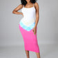 European And American Positioning Printed Casual Dress