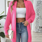 European And American Women's Clothing Simple Loose Sweater Cardigan Multicolor