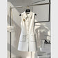 Women's Fashion French Style Temperament Vest Dress