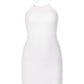 New Temperament Fairy Backless Lace Up Slim Fit Sheath Dress Women