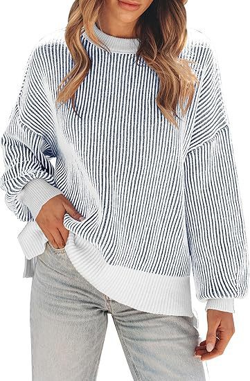 Loose All-match Knitted Pullover Top For Women